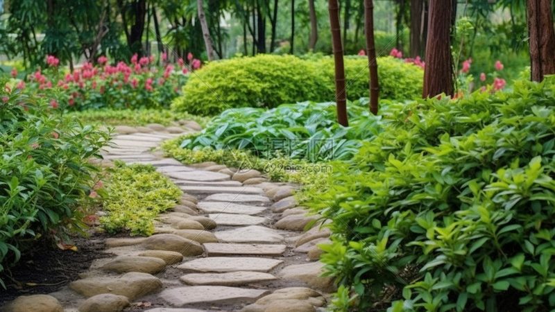 广州假山喷泉效果图：揭秘现代园林艺术的魅力**